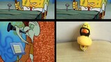 Can the little yellow duck sing? The Yellow Duck Octopus Band's new work, Senbonzakura, SpongeBob Sq