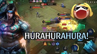 TINJU BESI HURAHURAHURW!