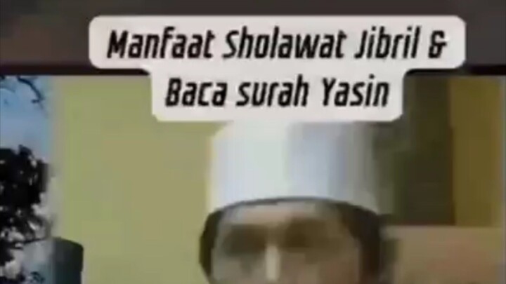 sholawat memang terbaik.