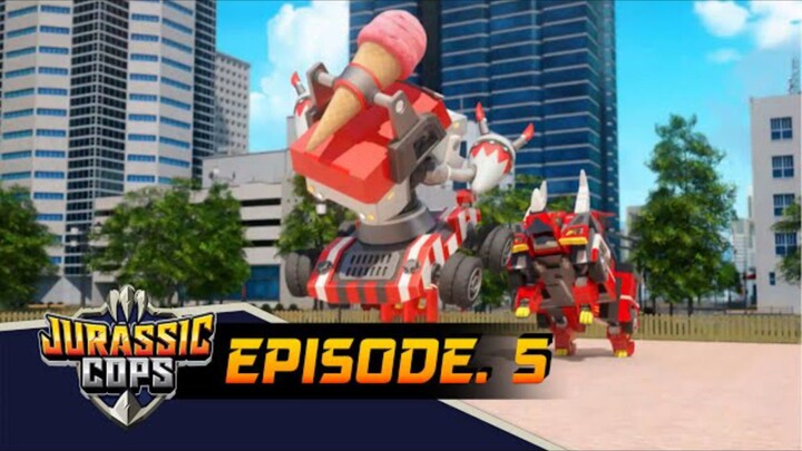 Serangan Monster Es Krim - EPS 5 JURASSIC COPS SEASON 1