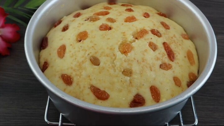 Cách trang trí món BÁNH ĐẬU XANH HẤP NHO KHÔ sao cho hấp dẫn