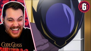 ZERO CAT 🤣 | CODE GEASS Episode 6 REACTION + REVIEW