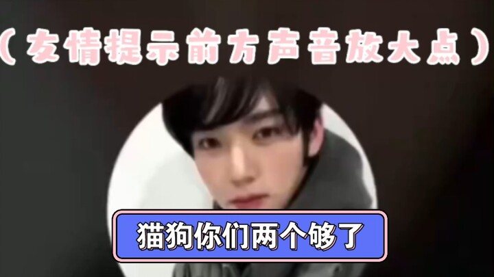 【ZB1 Han Weichen】 Ricky and Kyu-bin were bickering in the background during the livestream—hilarious