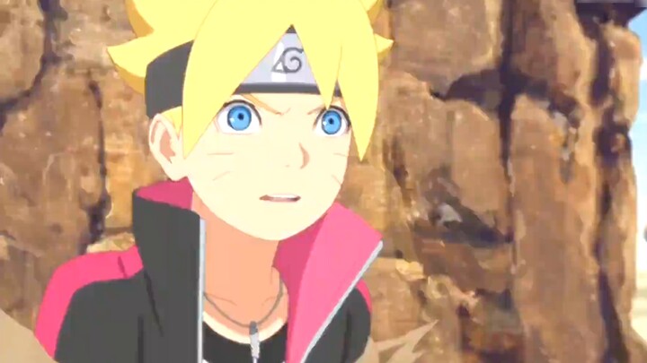 Naruto: Gaara vs. Otsutsuki Urashi, what is Boruto, a Genin, doing here? Is he here to get killed?
