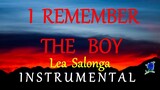 I REMEMBER THE BOY -  LEA SALONGA instrumental (lyrics)