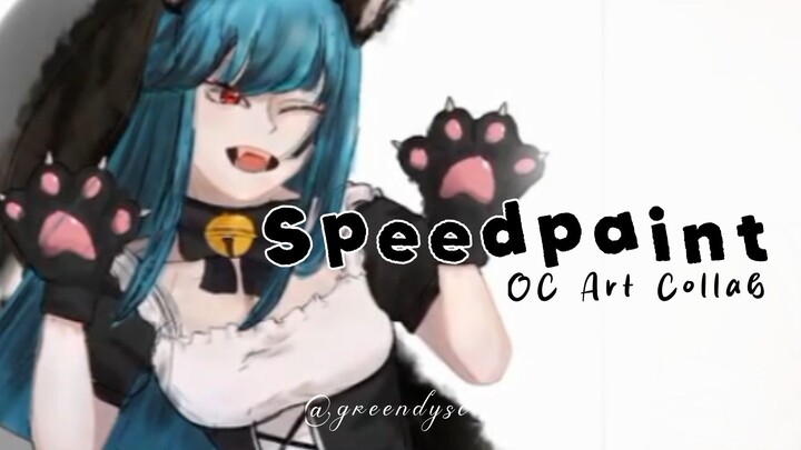 Halloween Art collab??!! [Speedpaint]