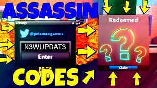 Roblox Assassin All New Codes! 2020 August