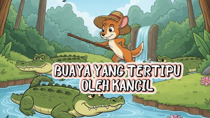 Buaya yang tertipu oleh kancil..