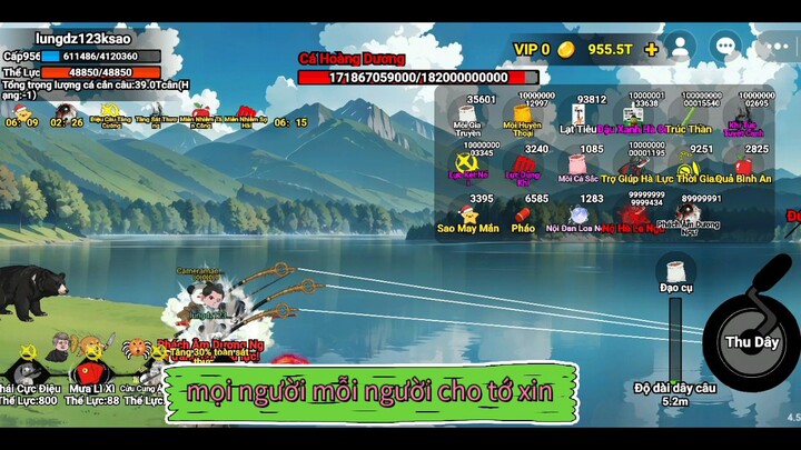 combo 3 nv siêu mạnh #BuildaGame #钓魂 #41824303