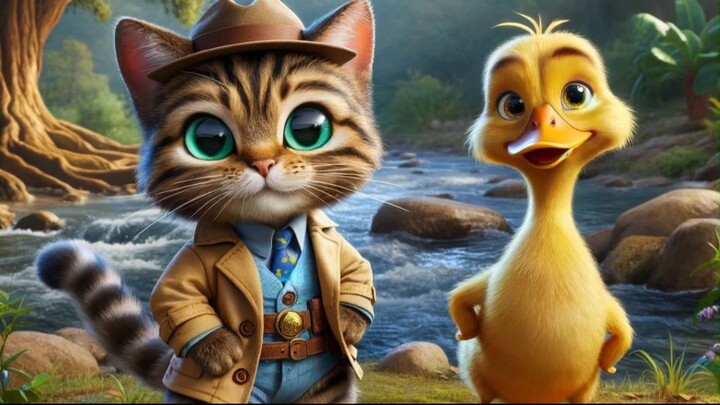 The adventures of cat and duck - Claw and Feather Friendship