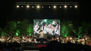 PHILHarmonic orchestra playing OPM MUNDO by IV of Spades and BUWAN of Jk Labajo