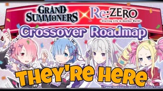 They're here RE ZERO COLAB | GRAND SUMMONERS