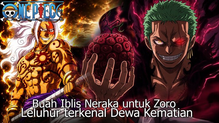 FULL ONE PIECE TERBARU - EDAN! API HITAM ZORO SERAP BUAH IBLIS IMU DI ELBAF