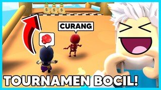 BOCIL PERTAMA YANG MENANG DI STUMBLE GUYS DAPAT 1 JUTA! LOMBA PALING SERU! PADA JAGO SEMUA