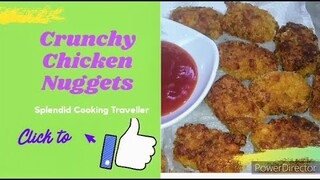 Crunchy Chicken Nuggets pangnegosyo, pang ulam, pang snacks