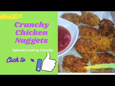 Crunchy Chicken Nuggets pangnegosyo, pang ulam, pang snacks
