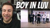 I LOVE THIS CHOREO!! BTS - Boy In Luv Dance Practice - Reaction