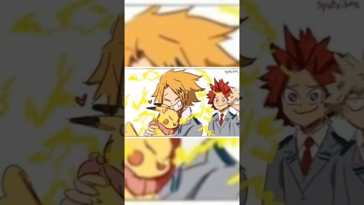 My hero academia memes😁.                #anime #myheroacedemia #mha #bakugo #picachu #todoroki#edit