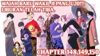 Alur Cerita BLUE LOCK Chapter 148,149,150 - PERTANDINGAN TELAH USAI, WAKTUNYA BLUE LOCK BERSANTAI