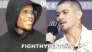 JOJO DIAZ JR. TELLS DEVIN HANEY TO HIS FACE "GONNA BEAT THE SH*T OUT OF HIM"; TRADE FIGHTING WORDS