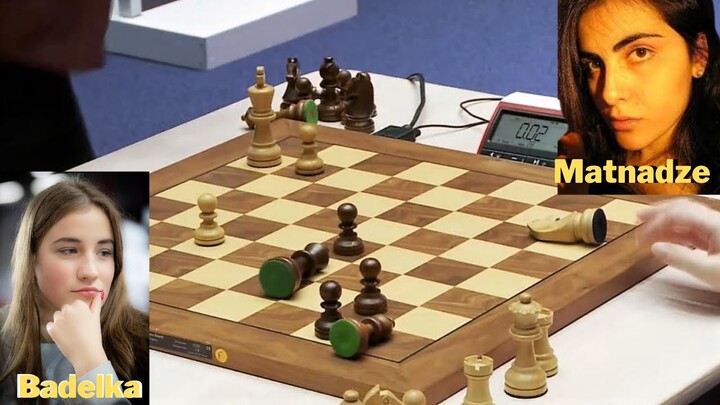 Who says chess is not exciting? Crazy Chess Armageddon || IM Badelka VS IM Matnadze 2021