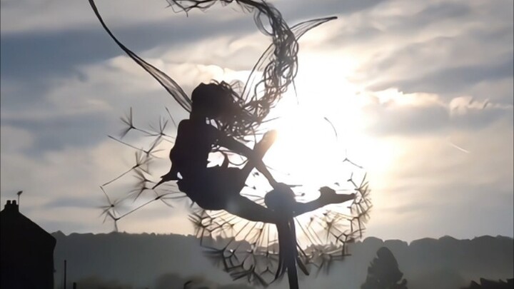 الجنّي الذي يرقص مع الهندباء الطائرة