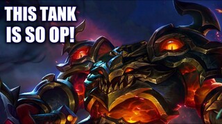 THIS TANK WILL PUSH YOUR HEAD OFF | MOBILE LEGENDS