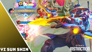 Yi Sun Shin Lone Destructor Legendary No Deaths | Mobile Legends