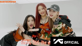 BABYMONSTER - PHÍA SAU MÀN TRÌNH DIỄN NHẢY 'BATTER UP'