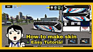 How to make skin and apply to your bus(Easy Tutorial) | Bus Simulator Ultimate |PinoyGamingChannel