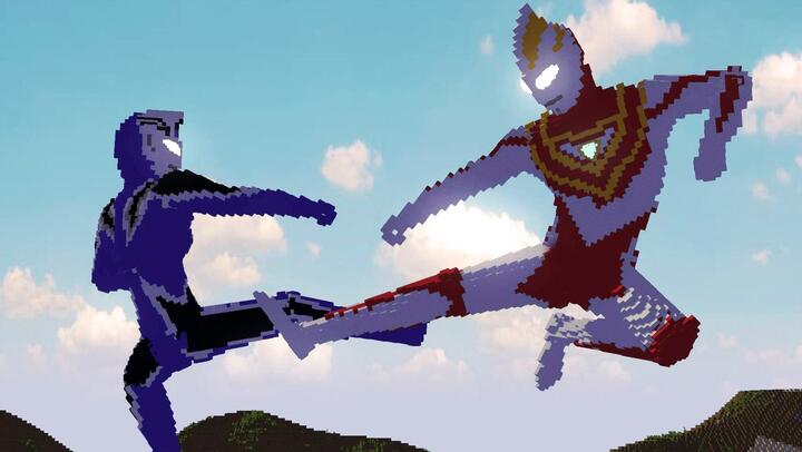[Game]Decisive battle between Gaia and Agul in Minecraft