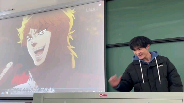 เมื่อคุณพากย์ DIO ในคลาส... (ฉากความตายทางสังคม)