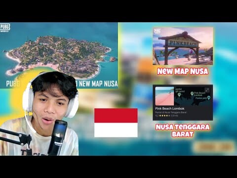 Latar Tempatnya Indonesia (NTB)? New Map Nusa Pubg Mobile Indonesia!