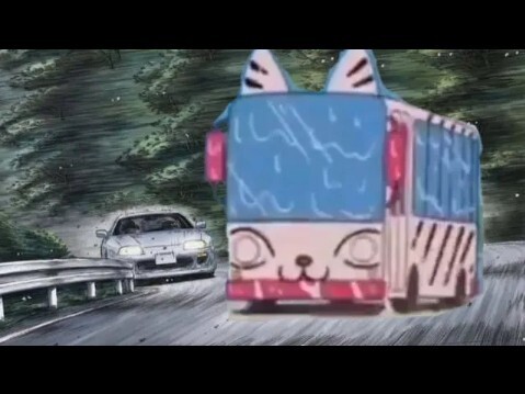 Open Crayon Shin-chan in Initial D