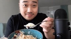 ASMR Korean Red Bean Shaved Ice (Bingsu) 🍨 + Bowl Licking & Spoon Licking