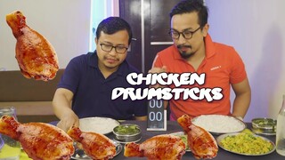 Chicken Drumsticks,Yongchak Singju,Nga Marum EATING CHALLENGE || Yen Drumsticks chaba hanba  tanaba