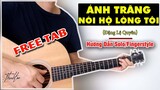 Hướng dẫn: Ánh Trăng Nói Hộ Lòng Tôi (Đặng Lệ Quân) Guitar Solo + TAB Level 1