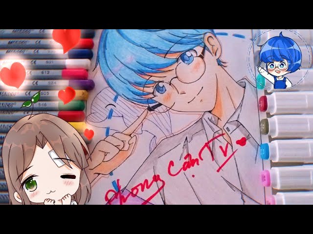 Vẽ Phong Cận Tv Hero Team Phiên Bản Anime ( Fanart ) | How to draw by Nori  - Bilibili