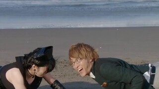 คลังสมบัติของเทอร์เรียควบ: Mach ปล่อยให้ศัตรูไปพูดบทของเขาและ Kamen Rider Jun กินเพียงครั้งเดียวในชี