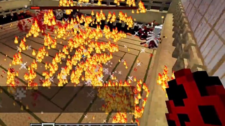 【Minecraft】โมดูลผู้สังหารอสูร——จี้กัวหยวนยี่ VS กลุ่มหวู่ฮั่น