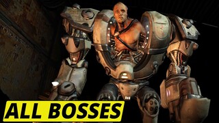 Quake 4 - ALL BOSSES & Ending