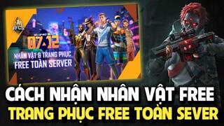Cách Chơi Sự Kiện Nhận Quà Toàn Sever - Nhân Vật, Trang Phục Và Skin Vũ Khí Cận Chiến Mới Vĩnh Viễn