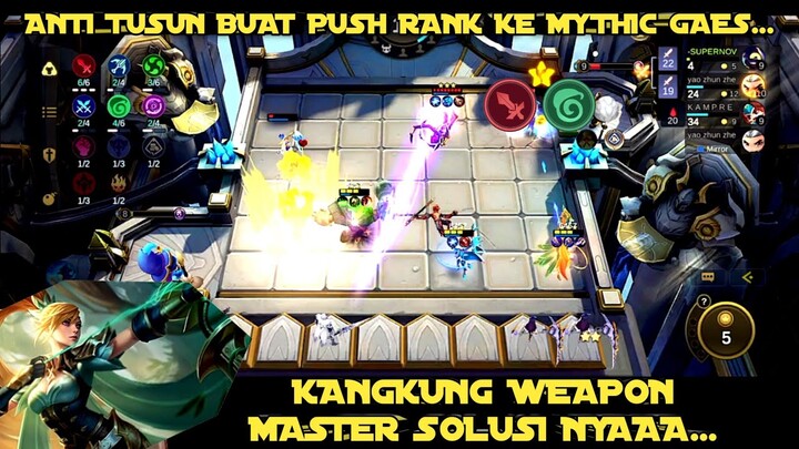 PUSH RANK KE MYTHIC KANGKUNG SOLUSI NYA -  MOBILE LEGEND MAGIC CHESS