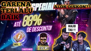 KULGAR‼BOCORAN EVENT ALOK DISKON & DAPAT HAYATO AWEKENING FREE FIRE