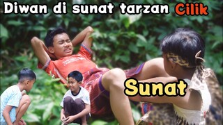 heboh❗diwan di SUNAT TARZAN Diwan sunat | komedi muhyi official