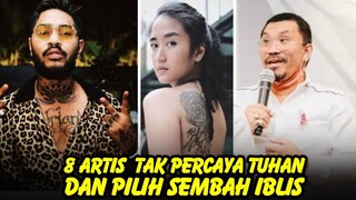 Tak percaya keberadaan Tuhan, 8 artis ini tak beragama & pilih sembah IBLIS