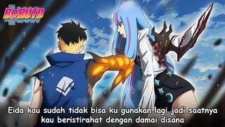 Boruto Siap menolongnya Kawaki Membunuh Eida Untuk Menjalankan Rencananya