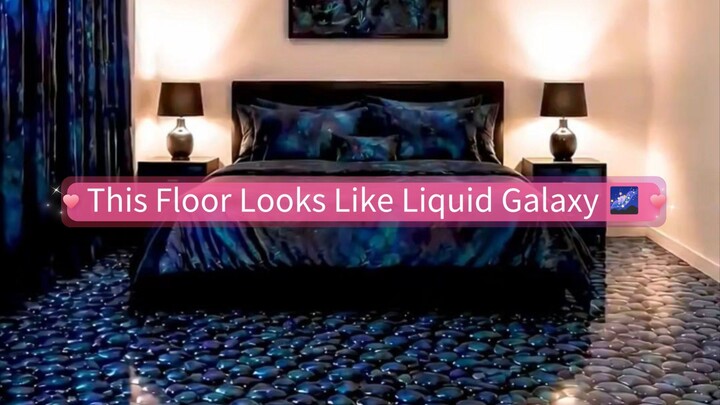 Black Stone Epoxy Floor Makeover (Oddly Satisfying) #EpoxyFloorTransformation