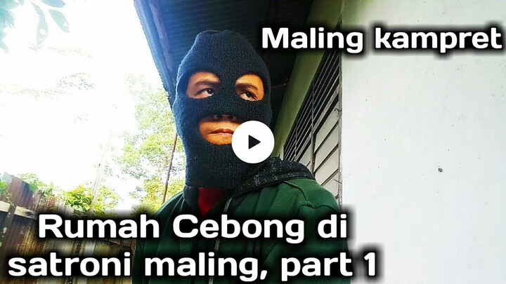 Rumah cebong disatroni maling