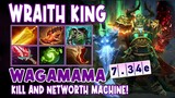 Wraith King Wagamama Highlights KILL AND NETWORTH MACHINE - Dota 2 Highlights - Daily Dota 2 TV
